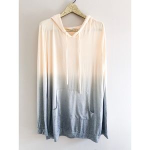 SOLD ✨ Dip Dye Ombré Lightweight Hoodie